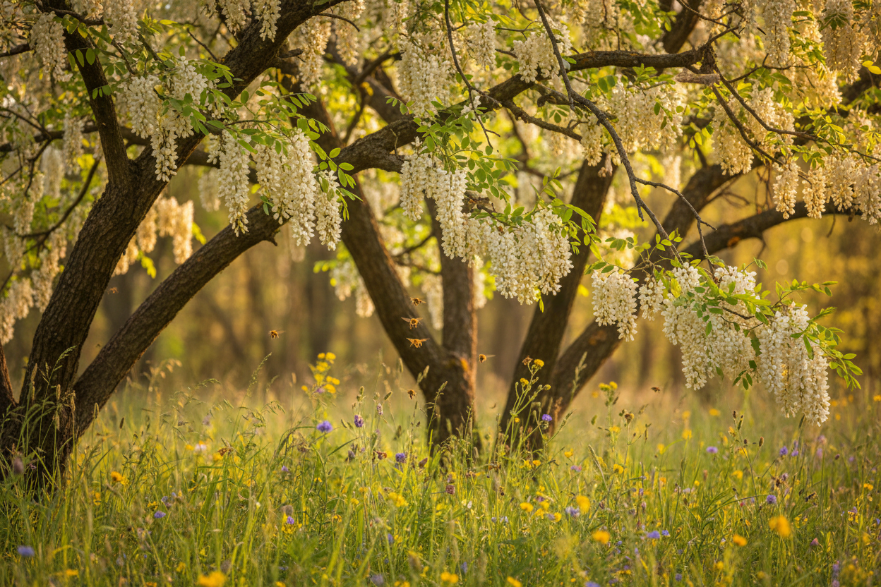 Acacia Wild — Apis mellifera & Robinia pseudoacacia