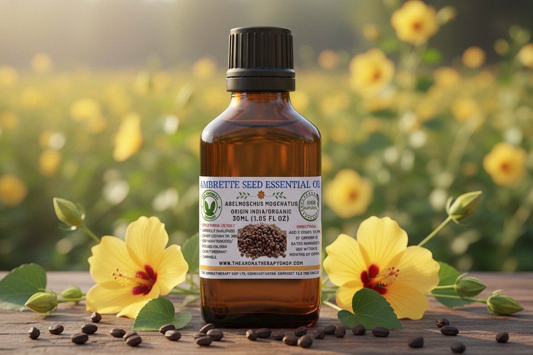 Ambrette Seed Essential Oil 30ml Natural Outdoor Showcase