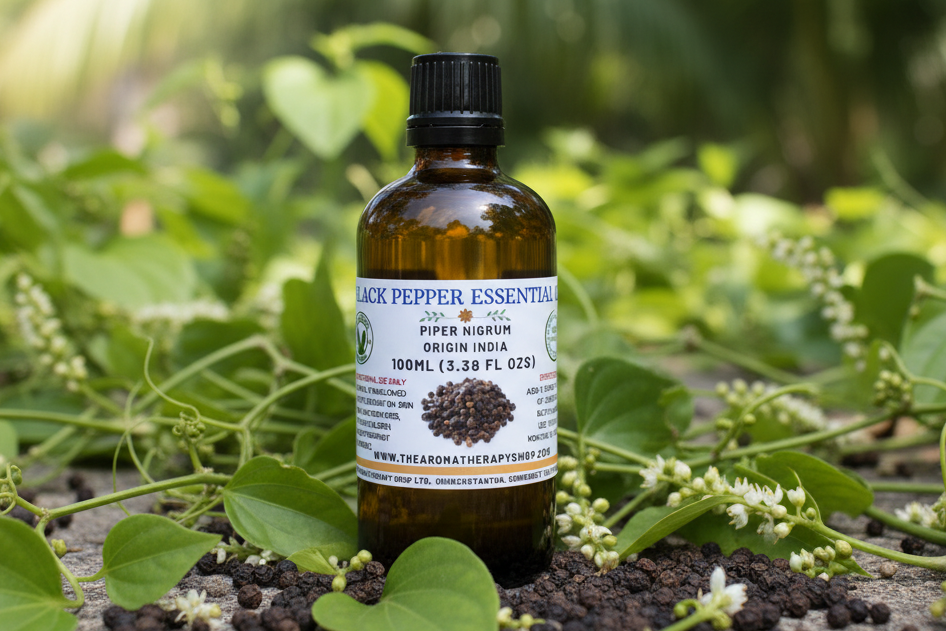 Black Pepper 100ml Essential Oil - Outdoor Natural