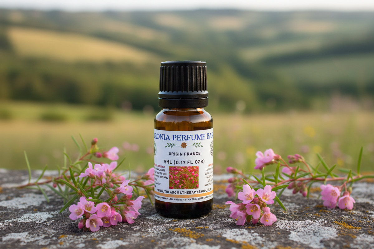 Boronia perfume base outdoor showcase