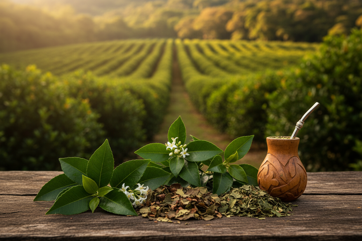 Brazilian Roasted Yerba Mate Absolute — Ilex paraguariensis