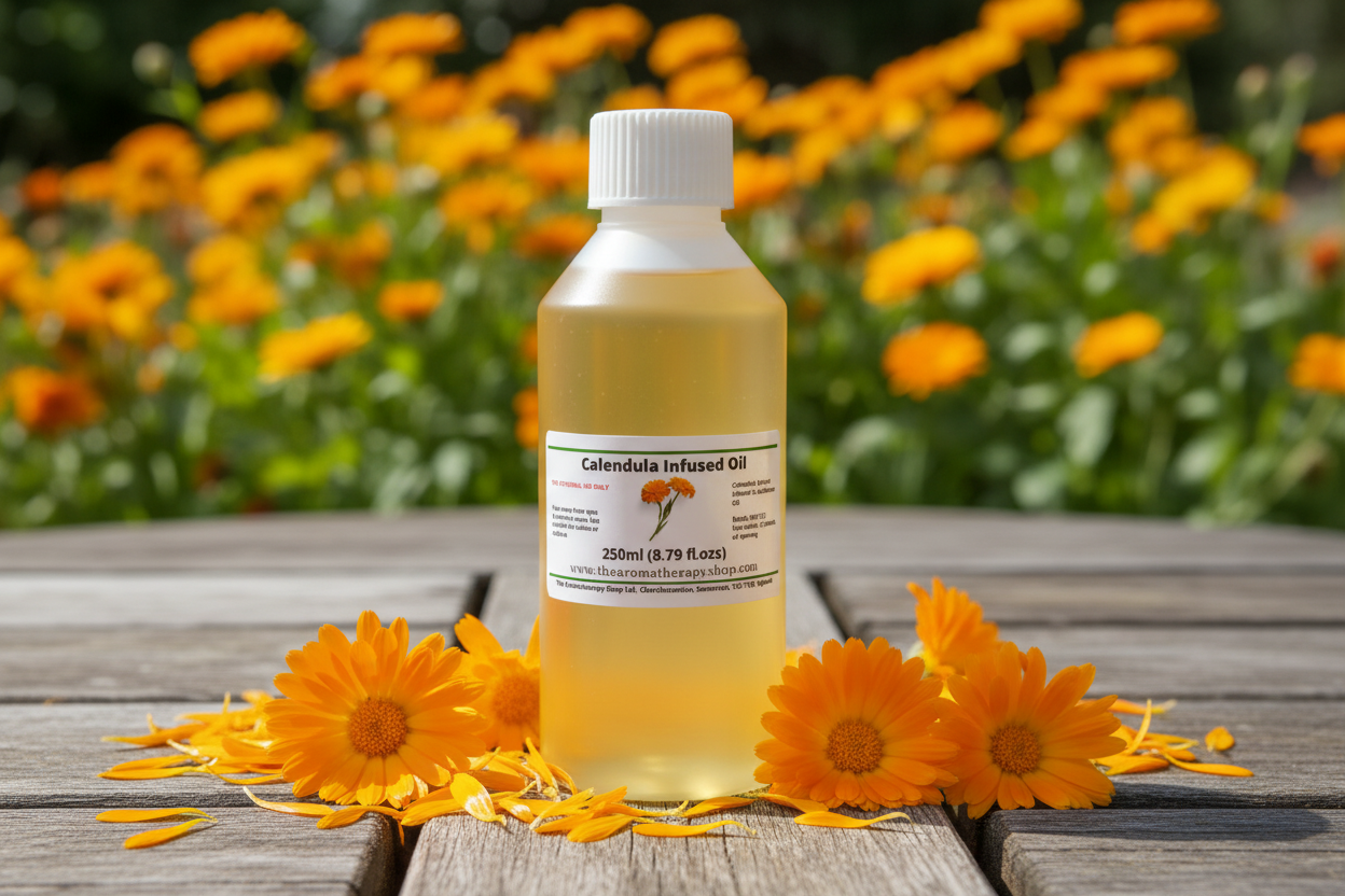 Calendula Infused Oil 250ml - minimal prompt