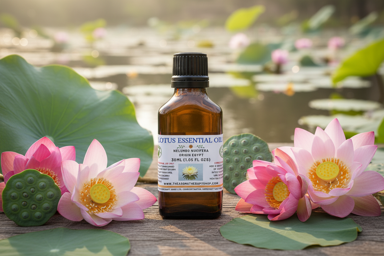 Egyptian Lotus Essential Oil 30ml - Using Approved Reference Style