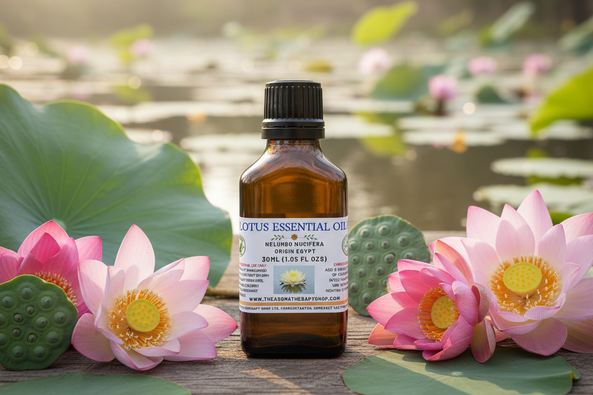 Egyptian Lotus Essential Oil 30ml - Using Approved Reference Style
