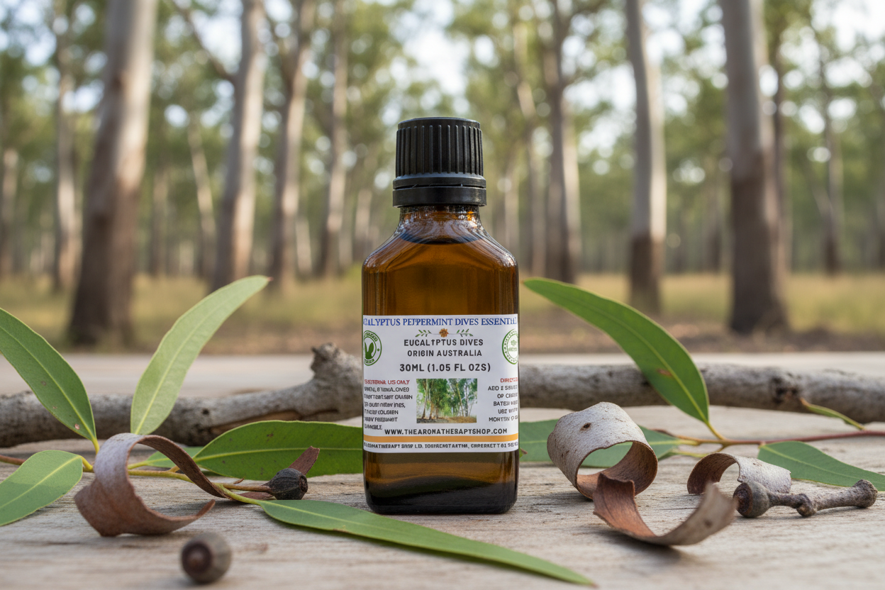 Eucalyptus Peppermint Dives Essential Oil 30ml Natural Outdoor Showcase