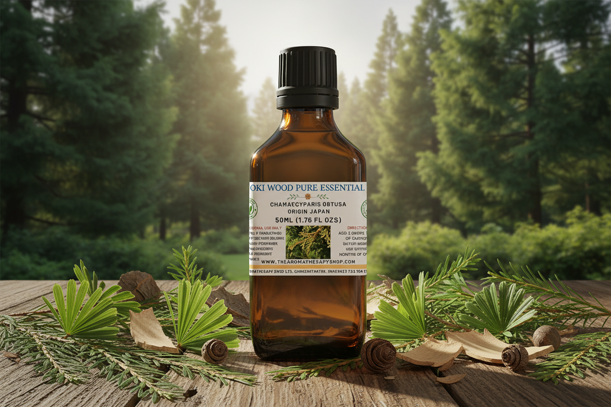 Hinoki Wood 50ml outdoor showcase