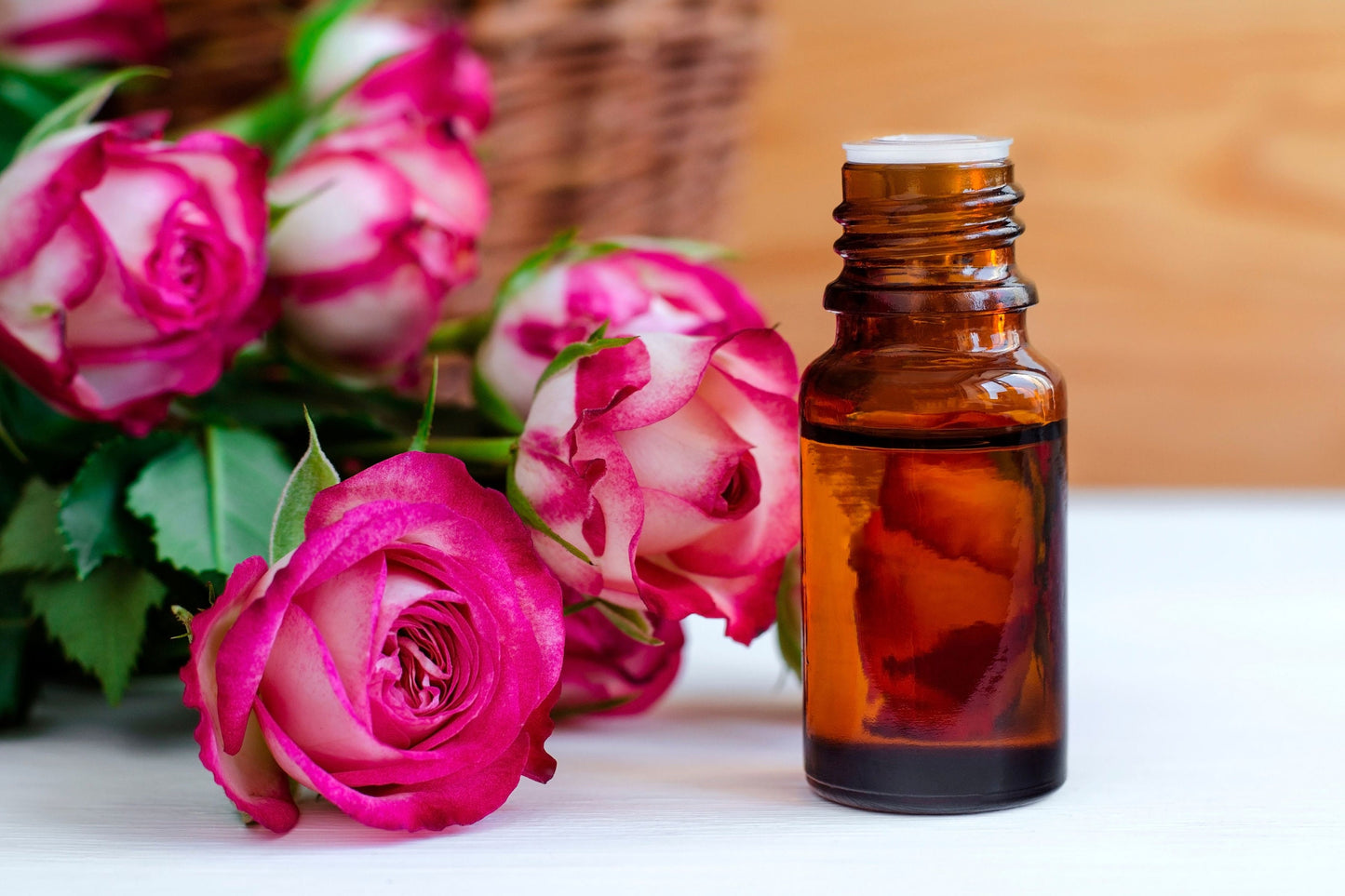 Turkish Rose Oil / Infused with Sunflower Oil and Vitamin E
