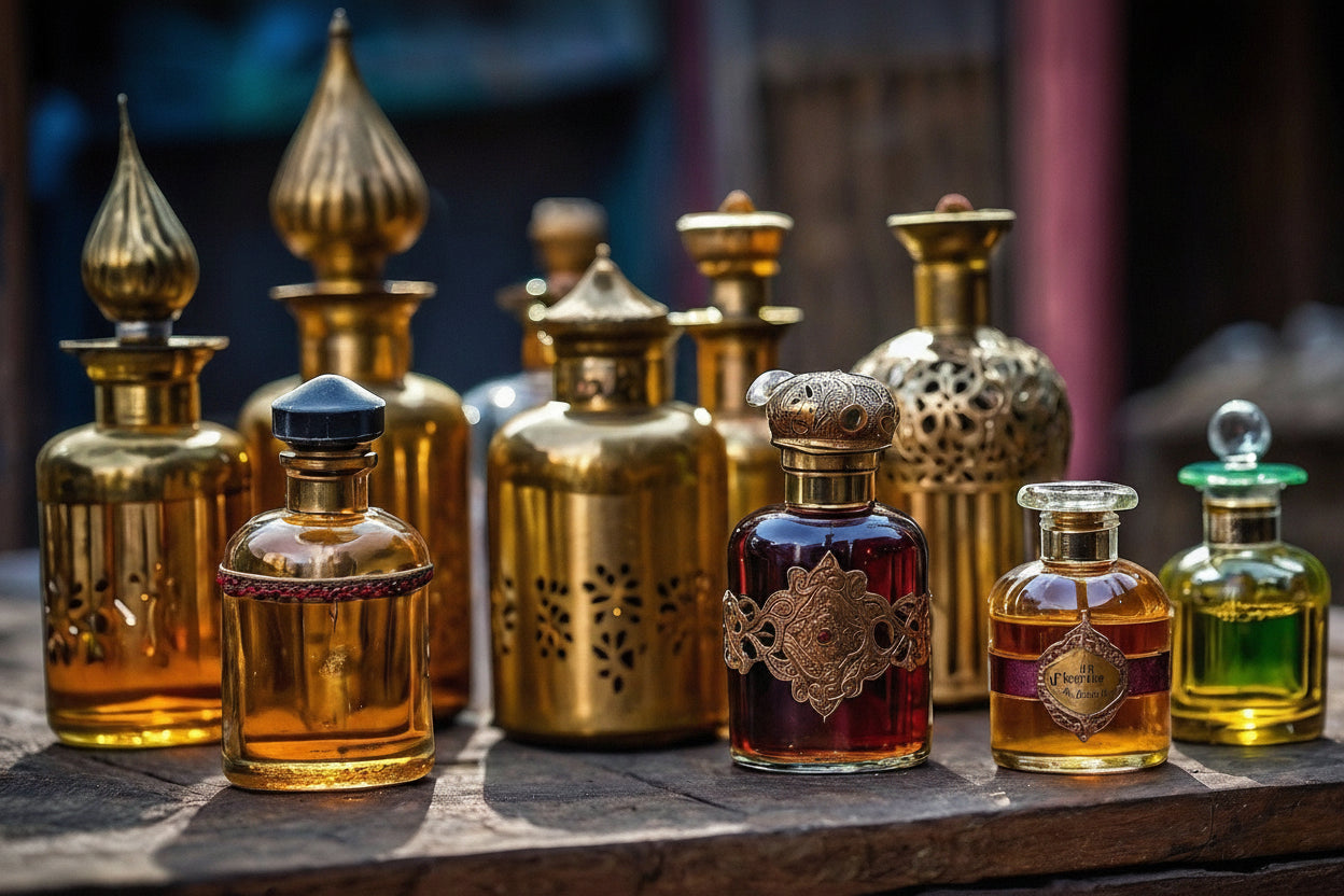 Oudh du Kashmir Attar / Floral & Spicy Oud Notes
