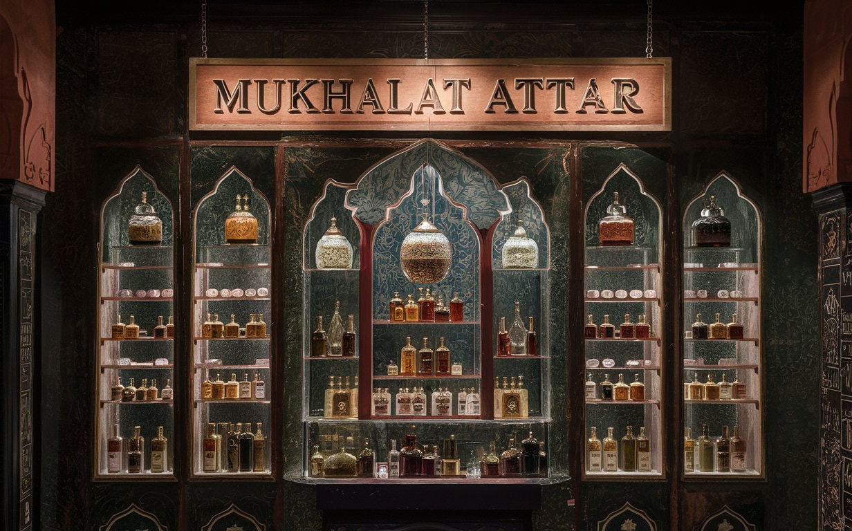 Exquisite Oud & Saffron Natural Perfume - Alcohol Free