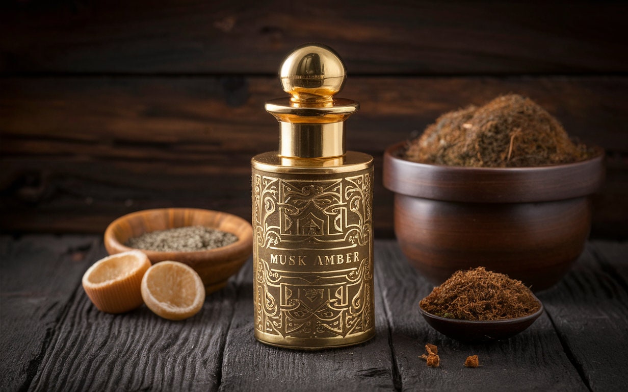 Timeless Musk & Amber Natural Perfume - Alcohol Free