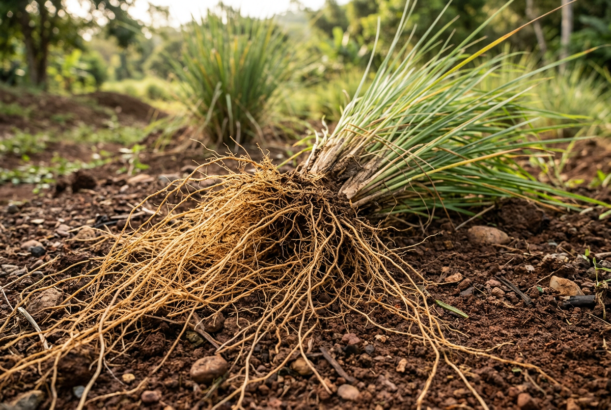 Khus Root CO₂ Wax natural vetiver showcase