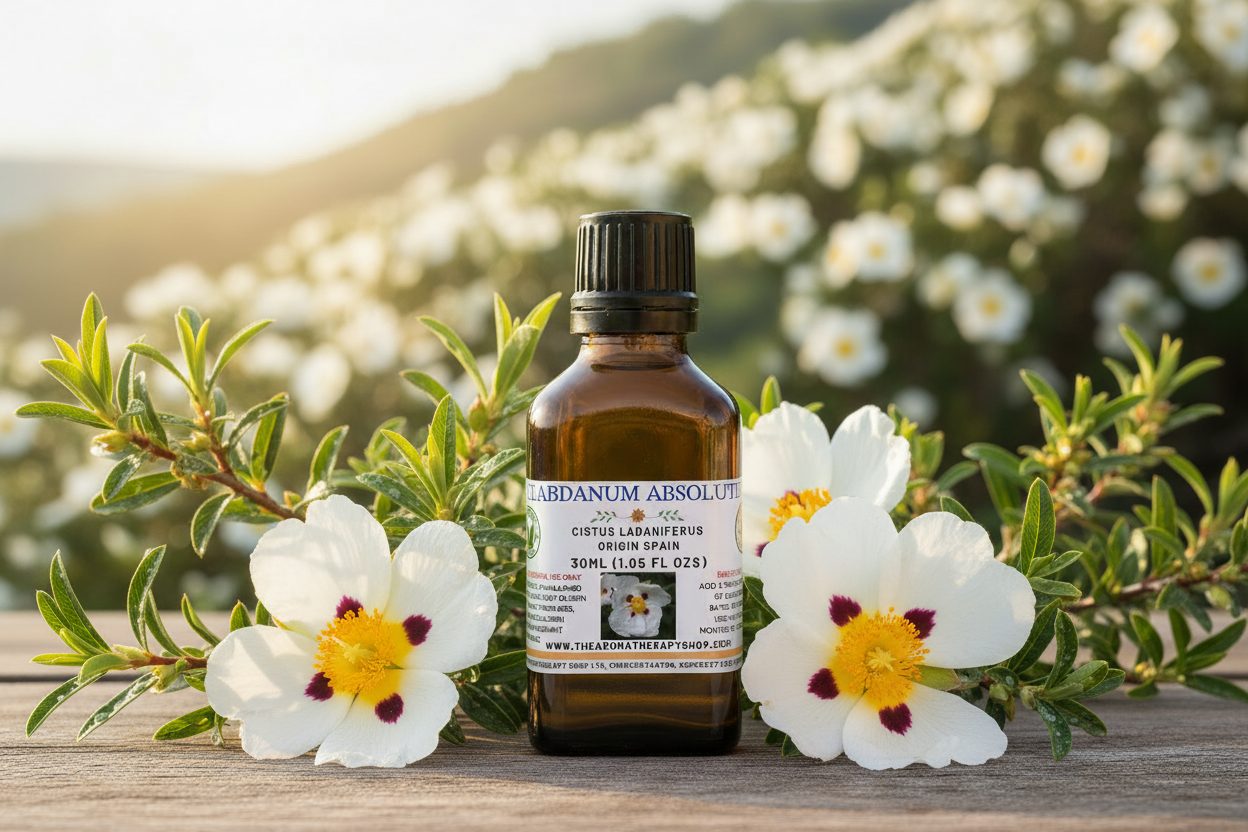 Labdanum Absolute 30ml - Cistus ladaniferus Botanicals