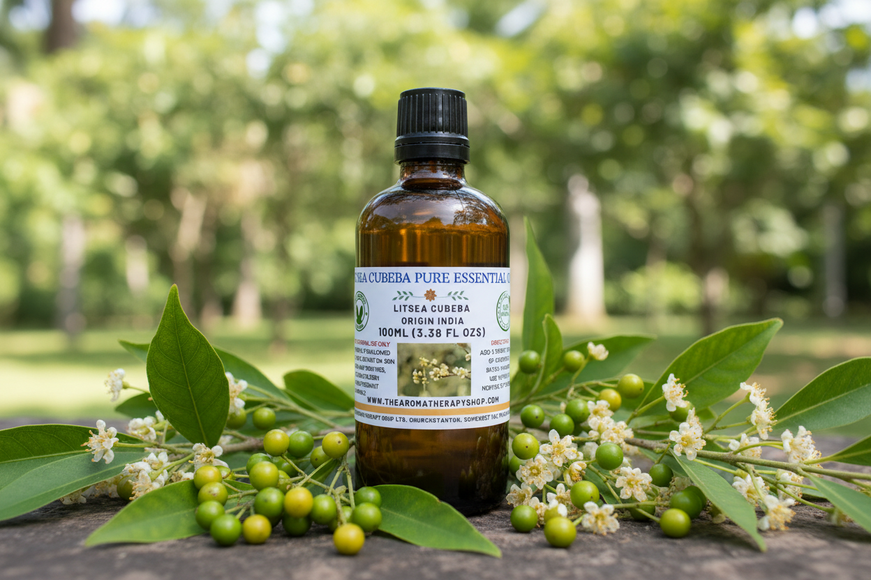 Litsea Cubeba 100ml Essential Oil - Corrected