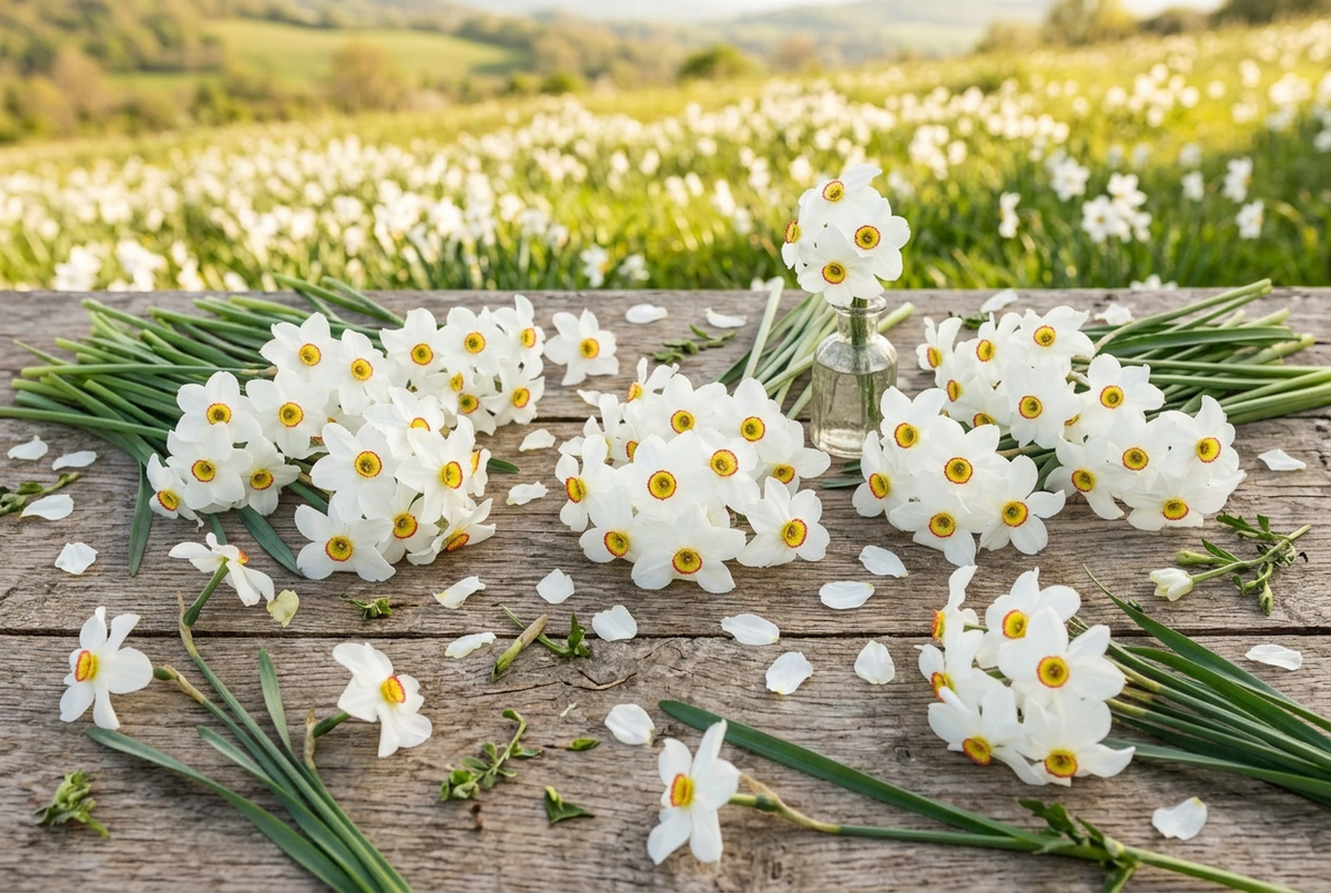 Narcissus Poeticus Absolute — Narcissus poeticus | 30% in Natural TEC | Rare Wildcrafted French Floral