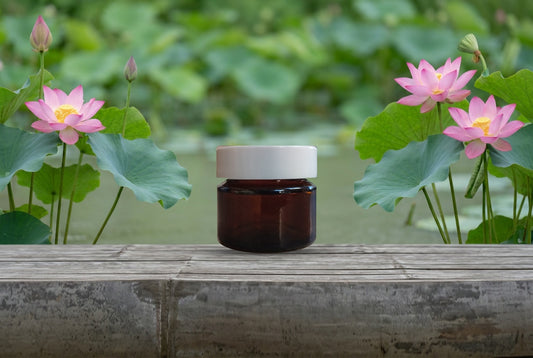 Blushing Lotus CO₂ Wax — Nelumbo nucifera | Pure Wax | India