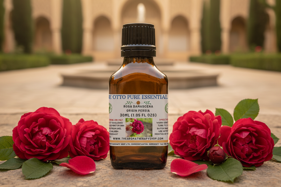 Rose Otto Pure Essential Oil 30ml — Persian Outdoor Showcase