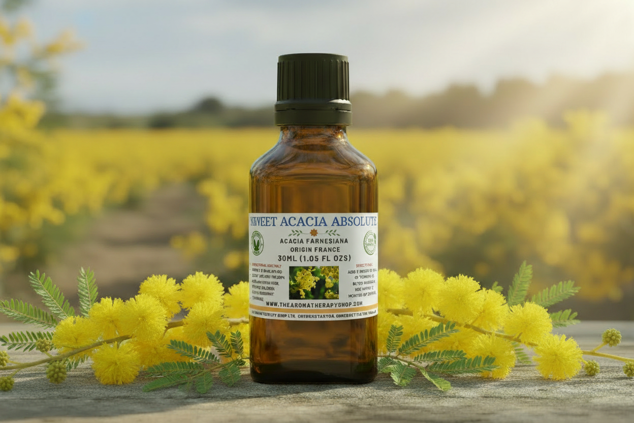 Sweet Acacia Absolute - Full Label