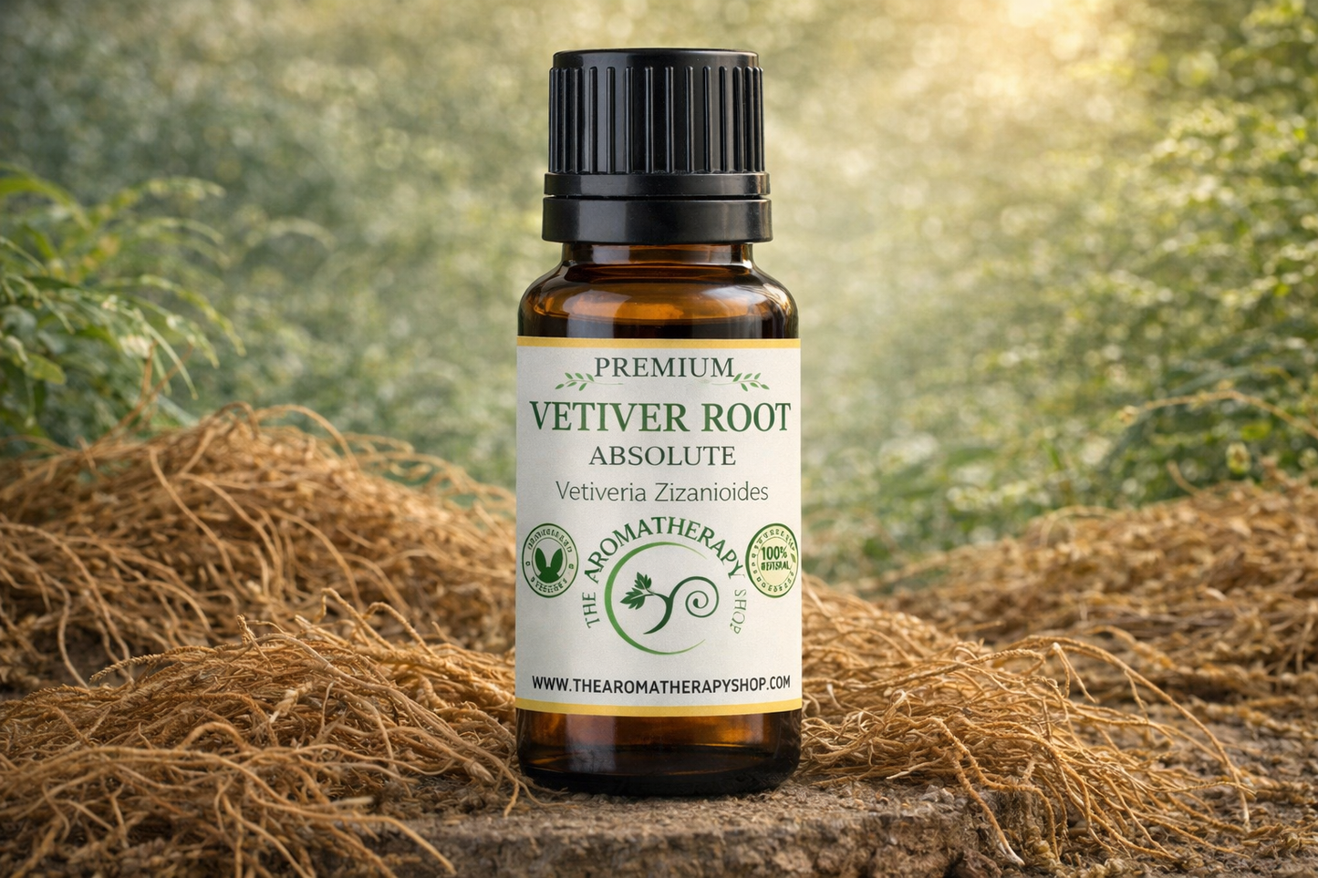 Premium Vetiver Root Absolute | Vetiveria Zizanioides | Perfumery Grade