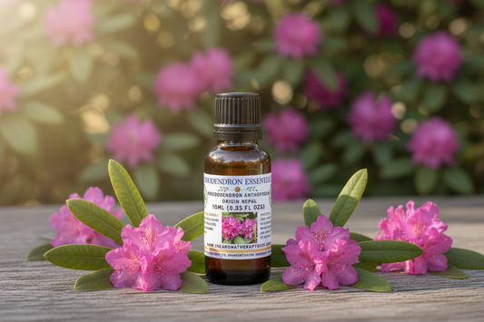 10ml Rhododendron Essential Oil with Authentic Flowers