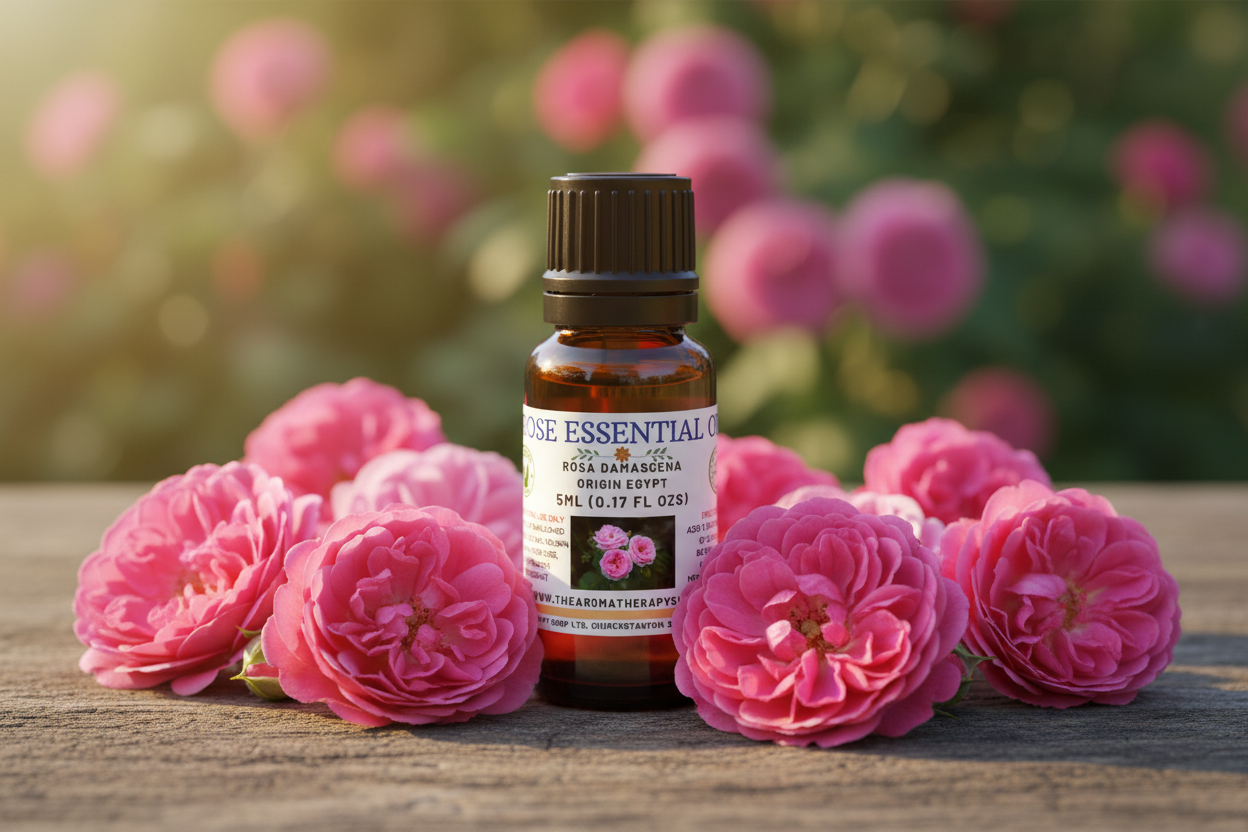 5ml Rose Essential Oil Outdoor Showcase