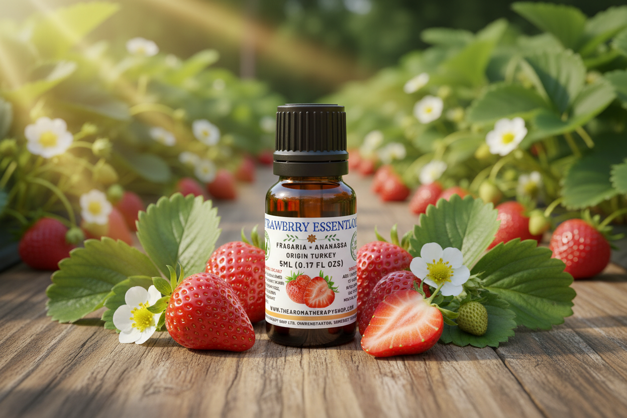 5ml Strawberry Essential Oil Outdoor Showcase
