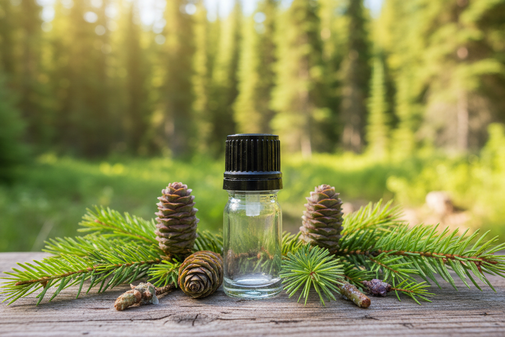 Abies Balsamea Canadian Balsam Fir Bright Boreal Forest 1ml Bottle Showcase