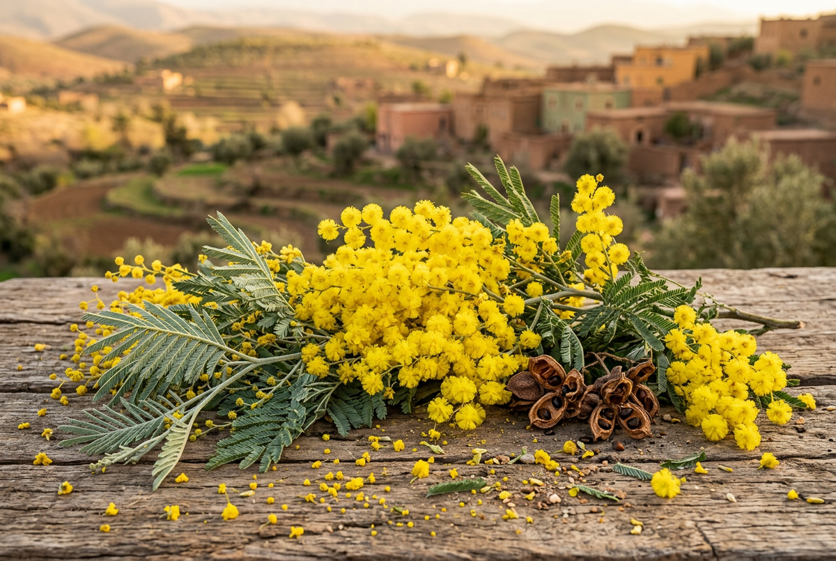 Moroccan Mimosa Absolute — Acacia dealbata | Warm Powdery Floral | H Reynaud Fils, France