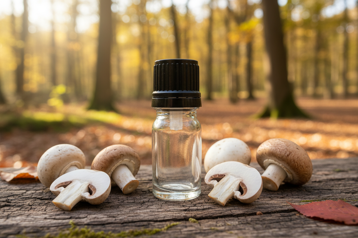 Agaricus Bisporus Woodland 1ml Bottle Showcase