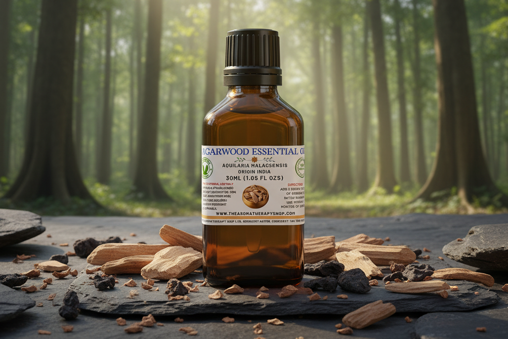 Agarwood 30ml Essential Oil Showcase