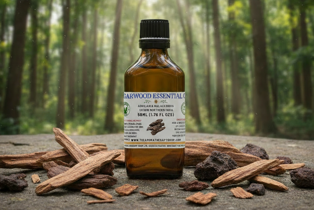 Agarwood 50ml Essential Oil Showcase