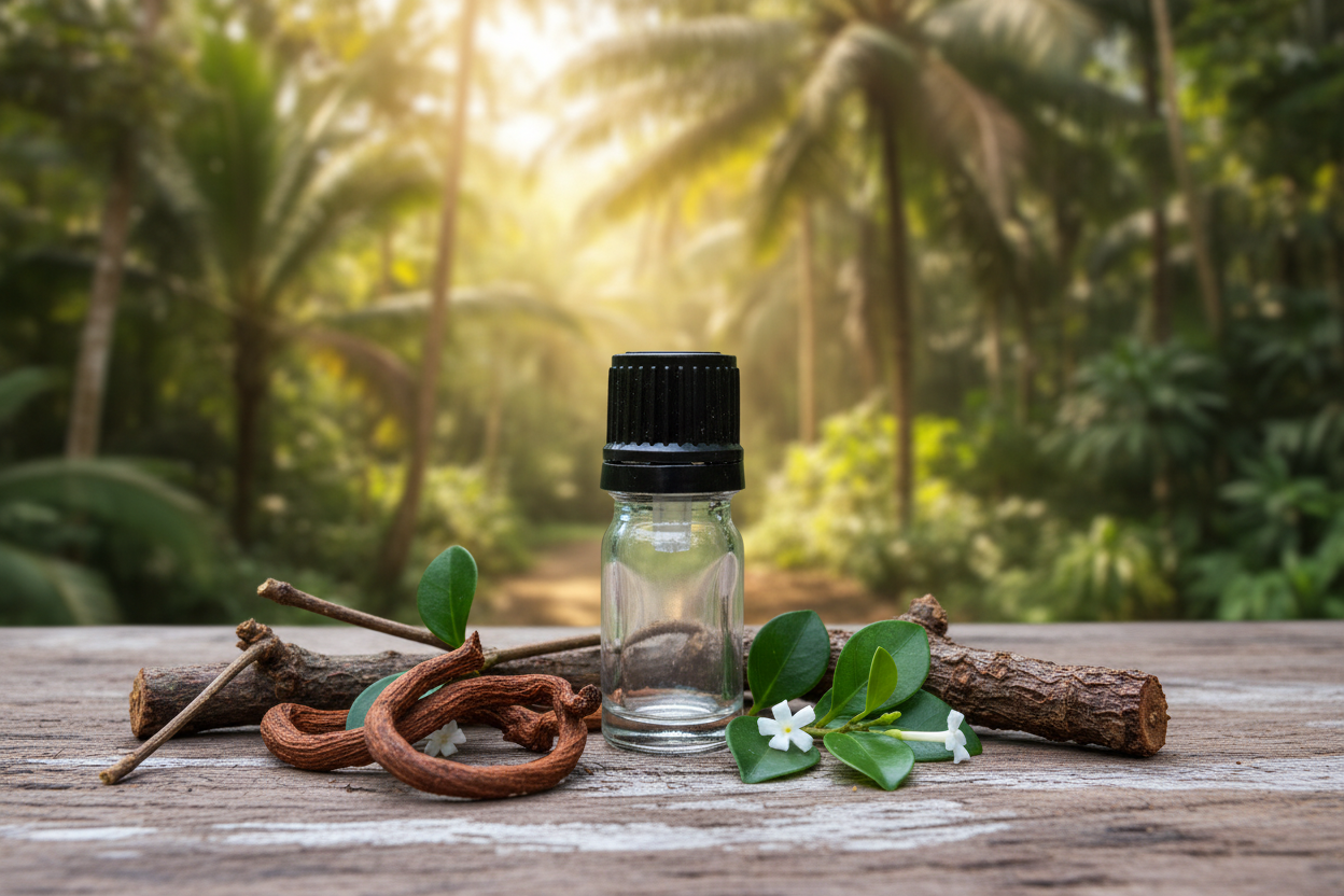 Alyxia Reinwardtii Thai Forest 1ml Bottle Showcase