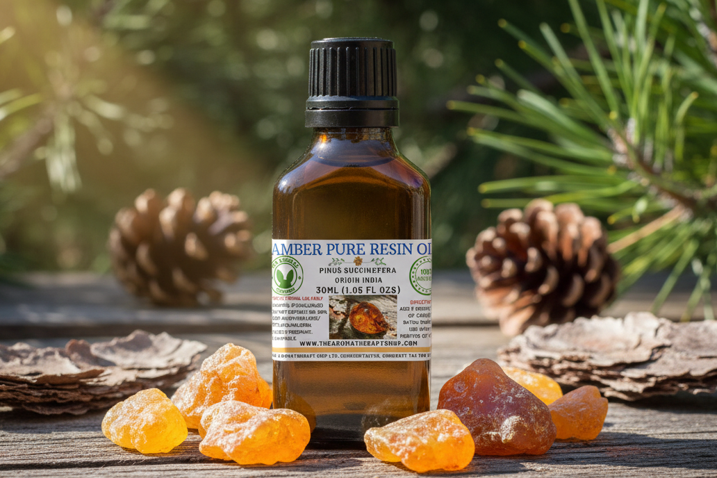 Amber Pure Resin Oil 30ml - Label Copied Exactly