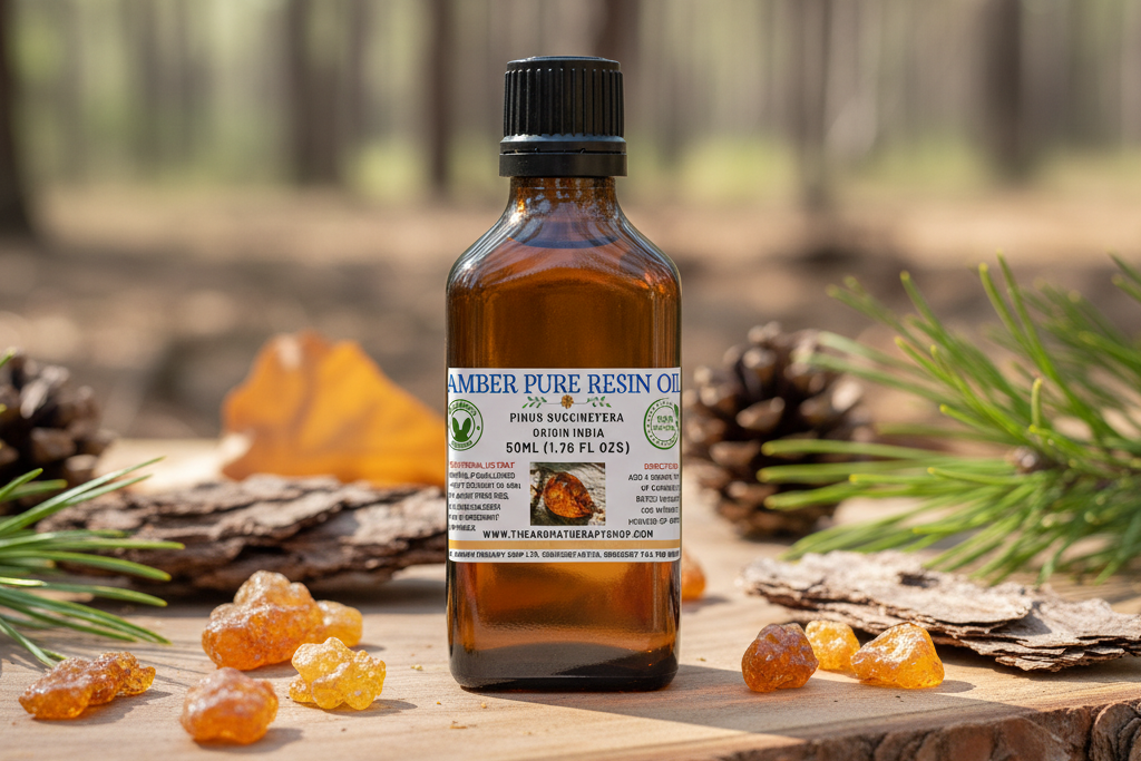 Amber Resin 50ml Oil Showcase