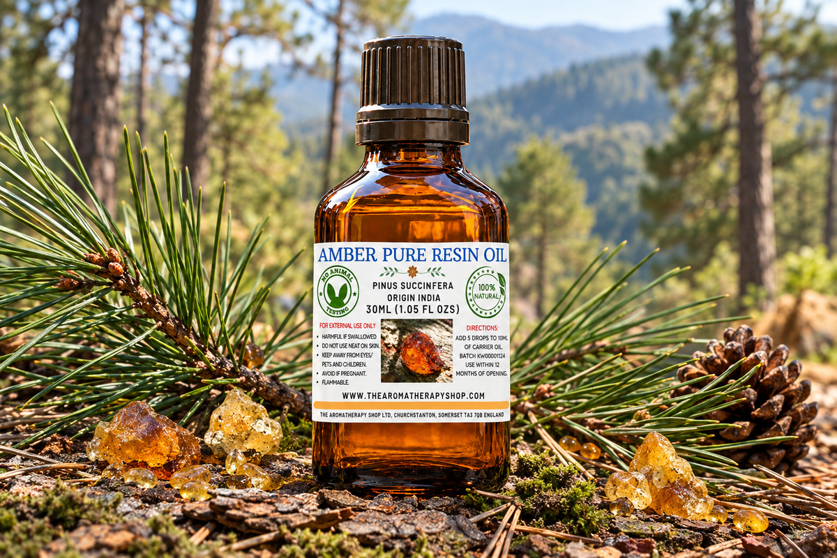 Amber Resin Oil / Woody, Smoky and Leathery