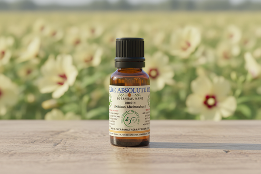 Ambrette Seed Extract with ambrette flowers