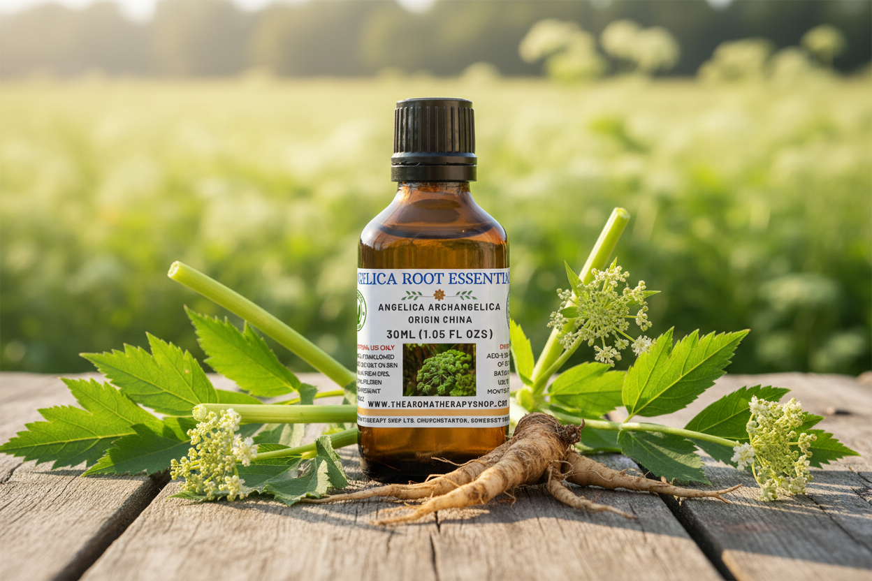 Angelica Root Essential Oil 30ml - Square Bottle