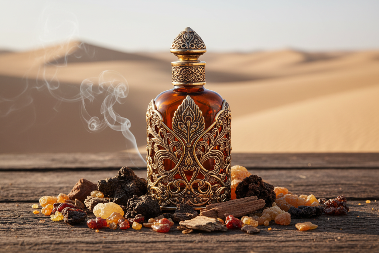 Arabian Bakhur Attar Natural Outdoor Showcase