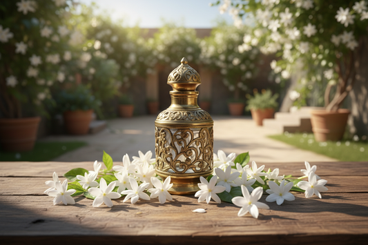 Arabian Jasmine Attar Natural Outdoor Showcase