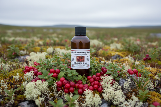 Arctic Cranberry Seed Oil - Natural Outdoor Arctic Background