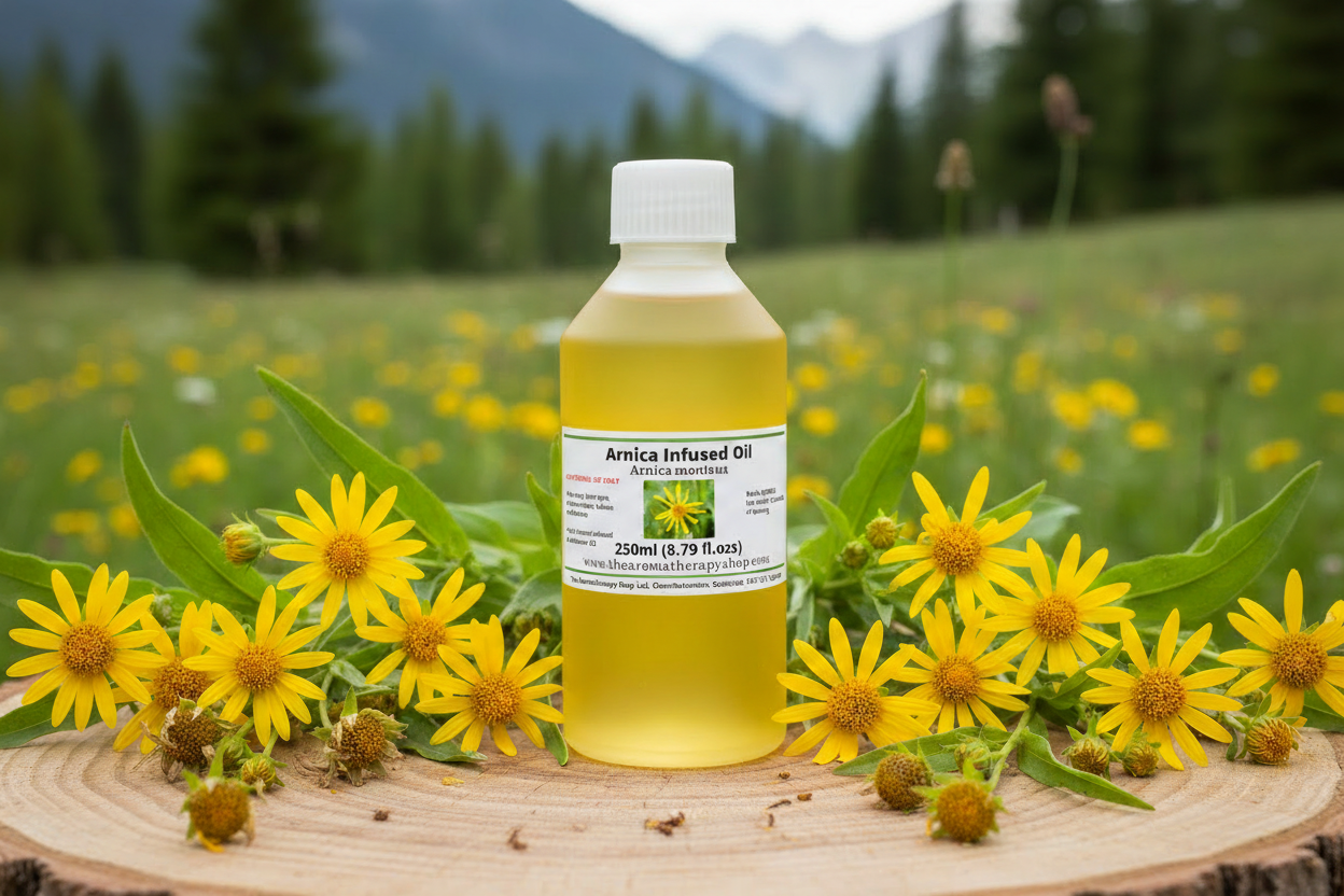 Arnica Infused Oil 250ml completely filled