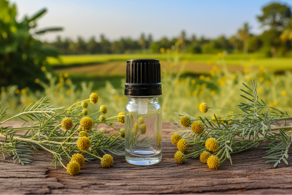 Artemisia Pallens Davana South Indian Landscape 1ml Bottle Showcase