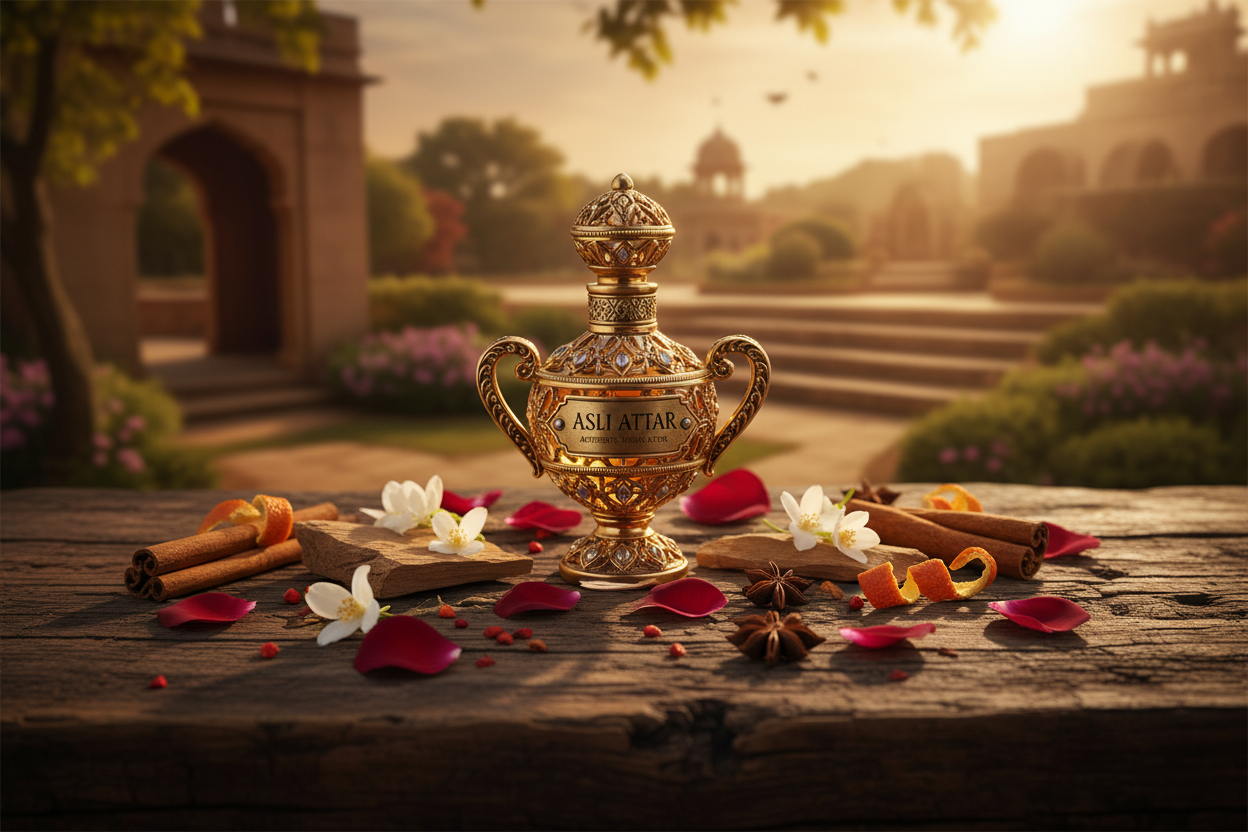 Asli Attar Indian Natural Outdoor Showcase