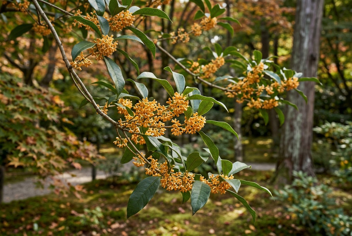 Autumn Gold CO₂ Wax natural osmanthus showcase
