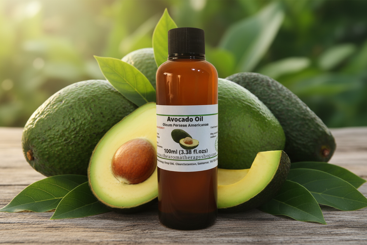 Avocado Oil - Natural Outdoor Background