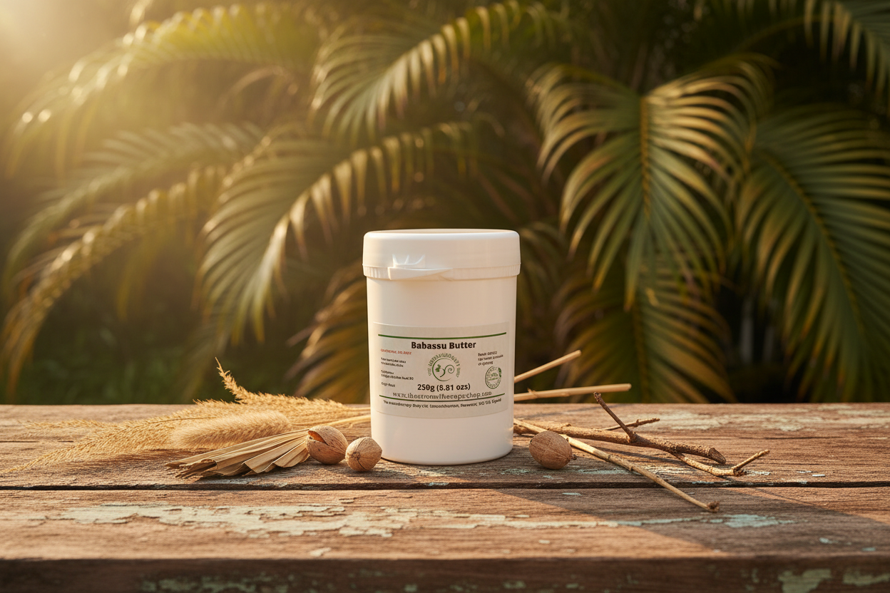 Babassu Butter 250g outdoor product photography