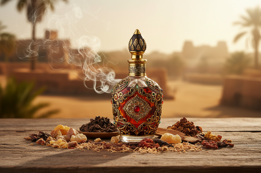 Bakhoor Attar Natural Outdoor Showcase