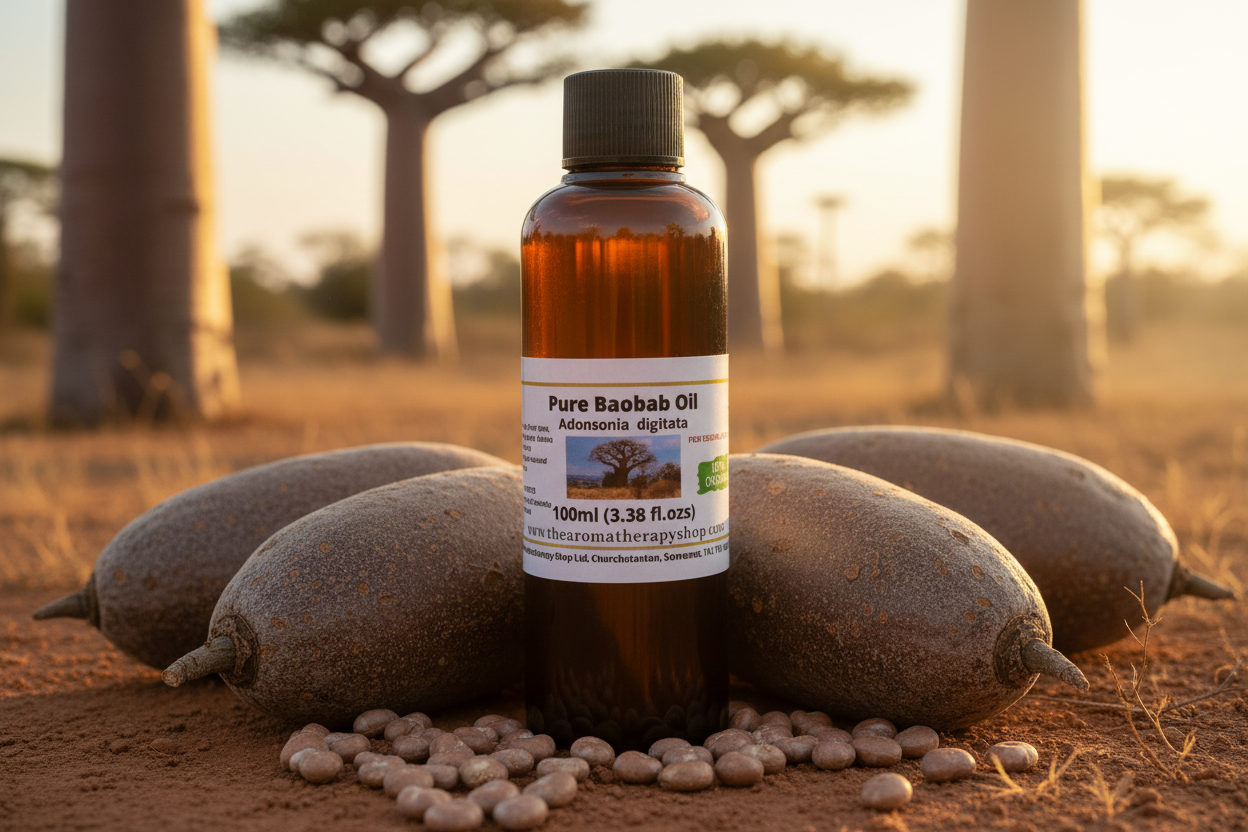 Baobab Oil 100ml - Natural Outdoor African Background