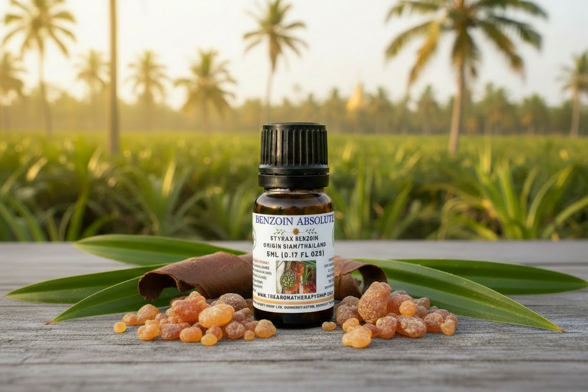Benzoin Absolute 5ml on the Kewra bottle