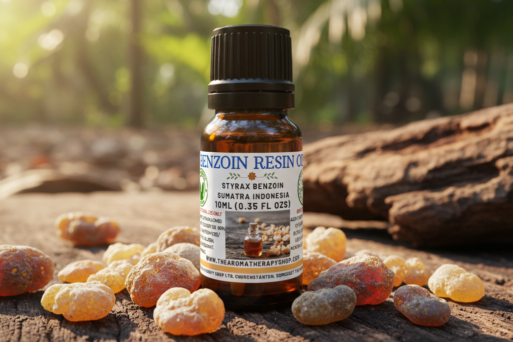 Benzoin Resin Oil Outdoor Product Photography