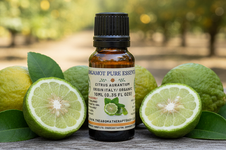 Bergamot FCF Pure Essential Oil outdoor photograph